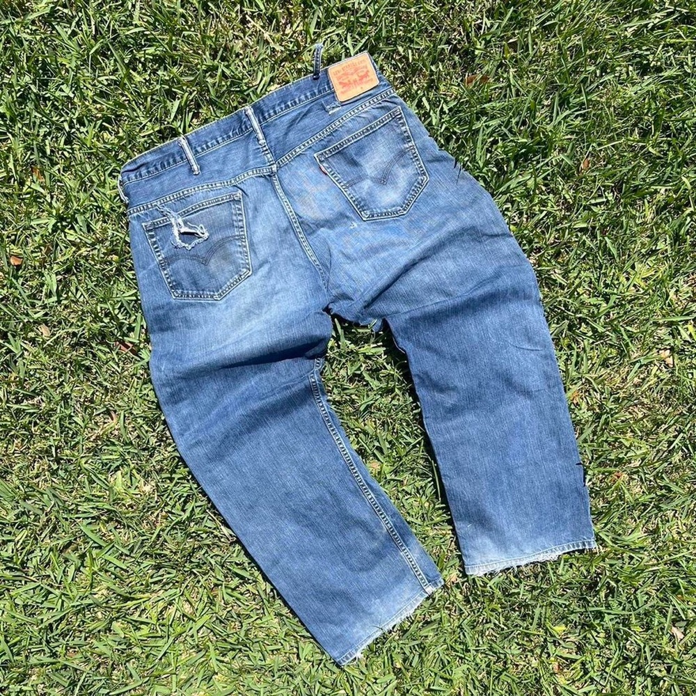 Men's Baggy Levi’s Blue Jeans